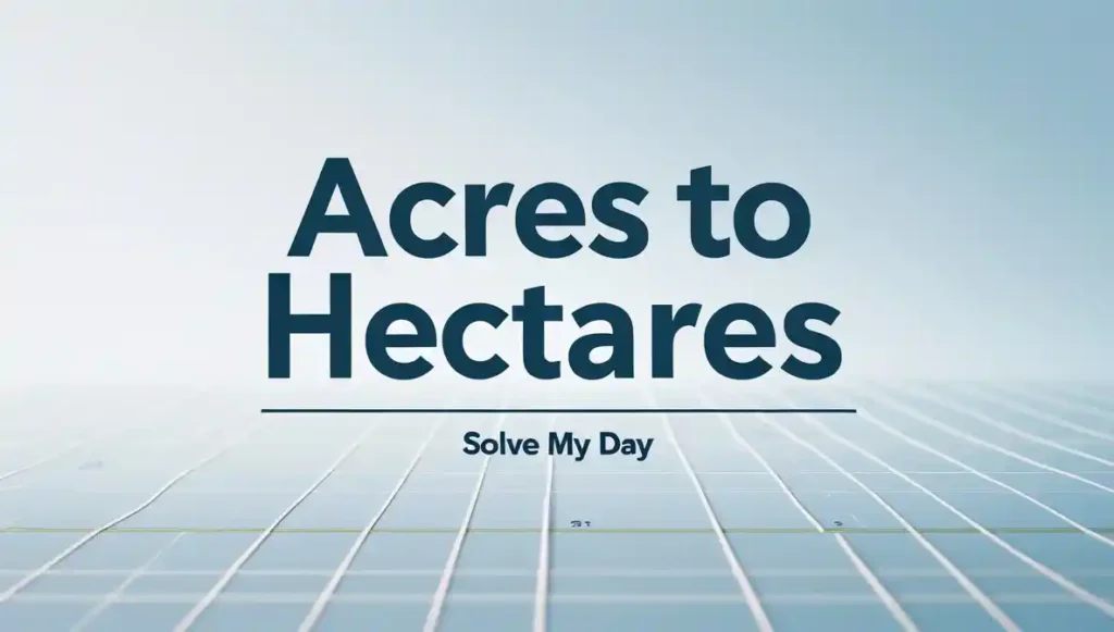 Acres to Hectares