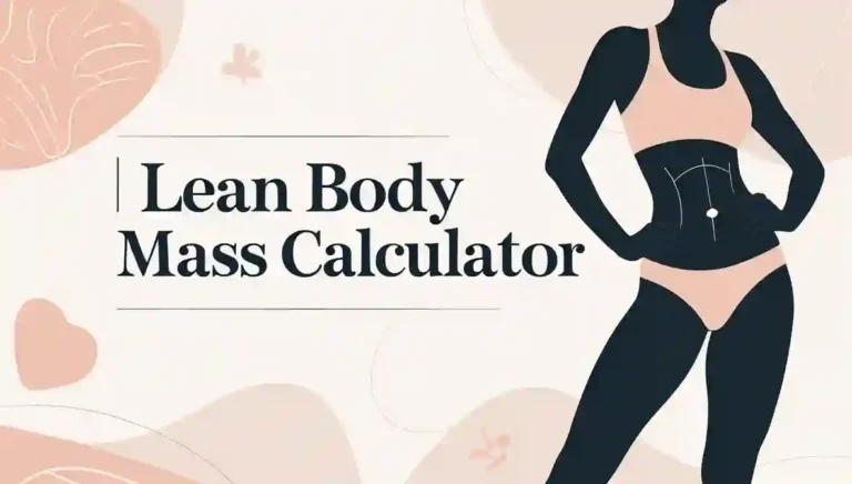 Lean Body Mass Calculator by Solve My Day