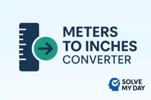 Meters to Inches Converter
