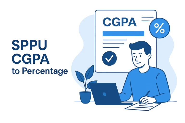 SPPU CGPA to Percentage